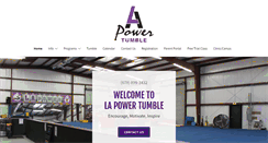 Desktop Screenshot of lapowertumble.com