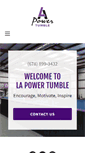 Mobile Screenshot of lapowertumble.com